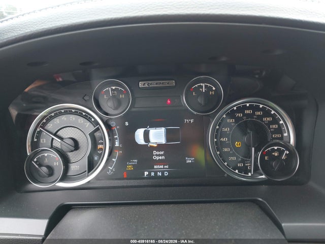 2018 Ram 1500 Rebel  4x4 5'7 Box მანქანა იყიდება აუქციონზე, vin: 1C6RR7YTXJS236270, აუქციონის ნომერი: 45916165
