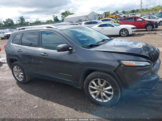 2016 Jeep Cherokee Limited მანქანა იყიდება აუქციონზე, vin: 1C4PJMDS4GW123919, აუქციონის ნომერი: 45916183