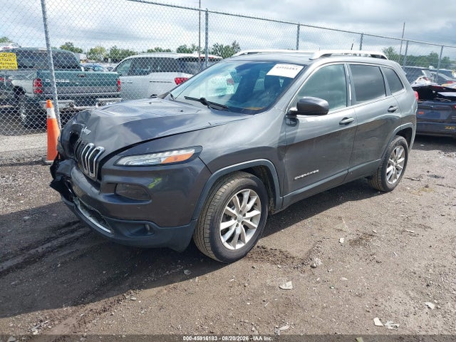 2016 Jeep Cherokee Limited მანქანა იყიდება აუქციონზე, vin: 1C4PJMDS4GW123919, აუქციონის ნომერი: 45916183