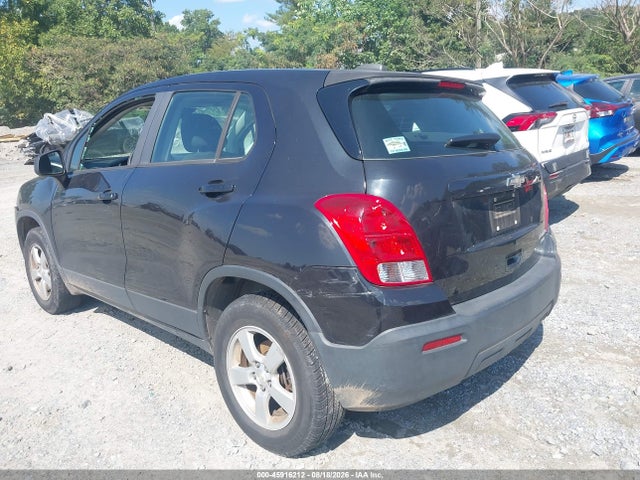 Auction sale of the 2015 Chevrolet Trax Ls, vin: KL7CJPSB0FB210464, lot number: 45916212