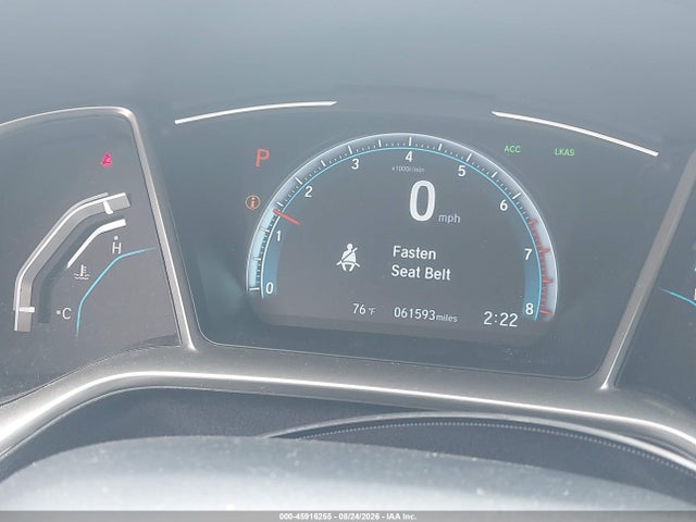 45916255 :رقم المزاد ، 19XFC1F3XLE221576 vin ، 2020 Honda Civic Ex مزاد بيع