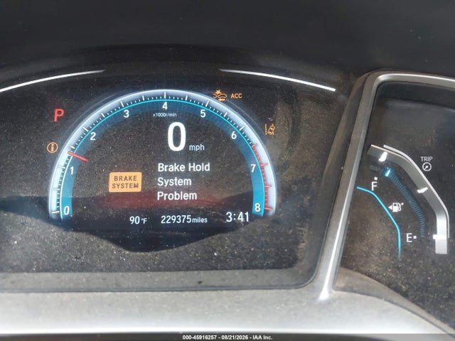 Продаж на аукціоні авто 2016 Honda Civic Touring, vin: 2HGFC1F98GH631812, номер лоту: 45916257