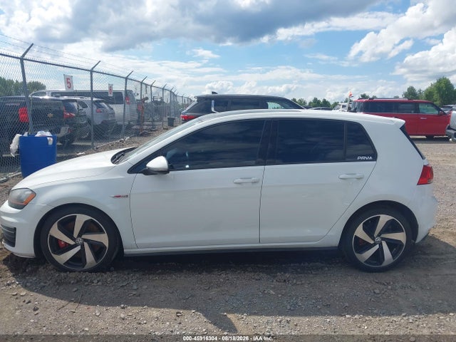 2015 Volkswagen Golf Gti 2.0t Autobahn 4-door მანქანა იყიდება აუქციონზე, vin: 3VW4T7AU7FM002575, აუქციონის ნომერი: 45916304