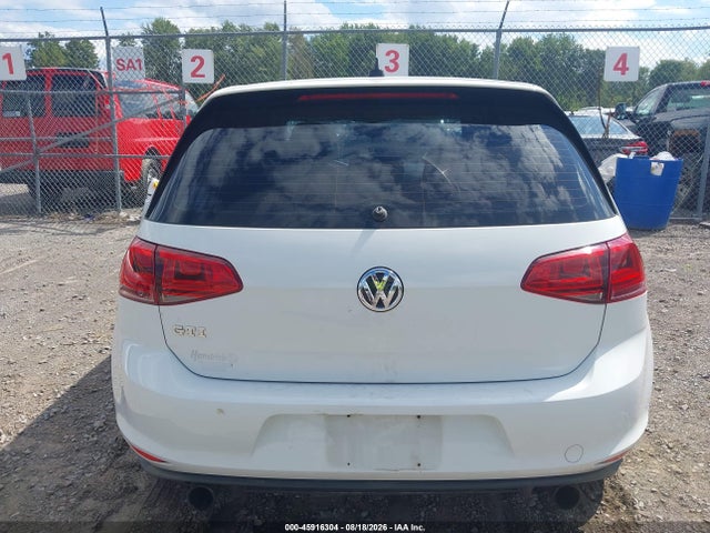 2015 Volkswagen Golf Gti 2.0t Autobahn 4-door მანქანა იყიდება აუქციონზე, vin: 3VW4T7AU7FM002575, აუქციონის ნომერი: 45916304