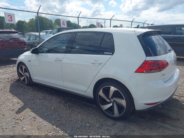 2015 Volkswagen Golf Gti 2.0t Autobahn 4-door მანქანა იყიდება აუქციონზე, vin: 3VW4T7AU7FM002575, აუქციონის ნომერი: 45916304