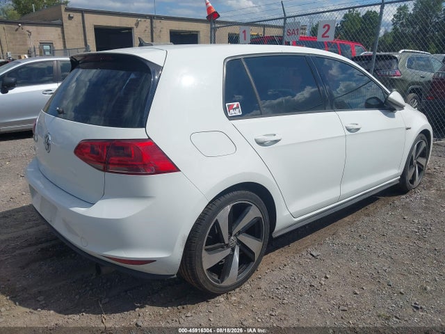 2015 Volkswagen Golf Gti 2.0t Autobahn 4-door მანქანა იყიდება აუქციონზე, vin: 3VW4T7AU7FM002575, აუქციონის ნომერი: 45916304