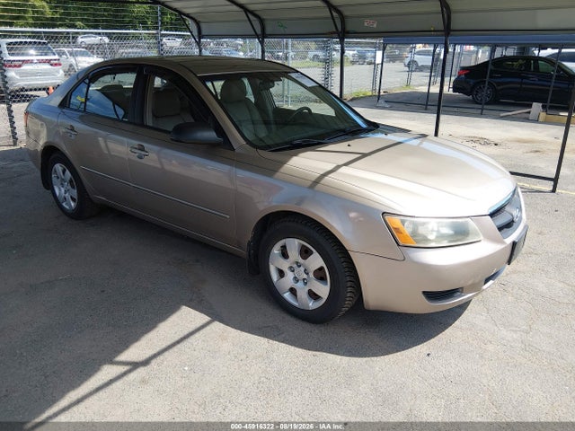 2006 Hyundai Sonata Gl მანქანა იყიდება აუქციონზე, vin: KMHET46C16A078310, აუქციონის ნომერი: 45916322