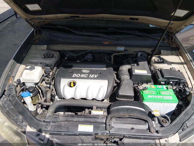 2006 Hyundai Sonata Gl მანქანა იყიდება აუქციონზე, vin: KMHET46C16A078310, აუქციონის ნომერი: 45916322