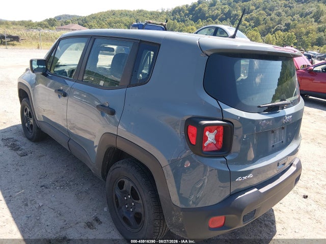 Aukcja sprzedaży 2018 Jeep Renegade Sport 4x4, vin: ZACCJBAB0JPG92388, numer aukcji: 45916390