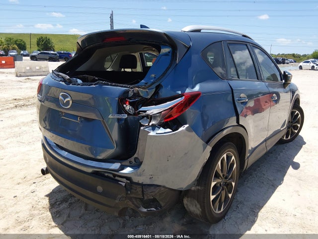 Продажа на аукционе авто 2016 Mazda Cx-5 Grand Touring, vin: JM3KE2DYXG0721109, номер лота: 45916401