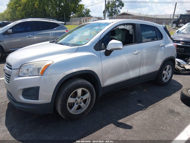 Продаж на аукціоні авто 2016 Chevrolet Trax Ls, vin: KL7CJNSB3GB750512, номер лоту: 45916408