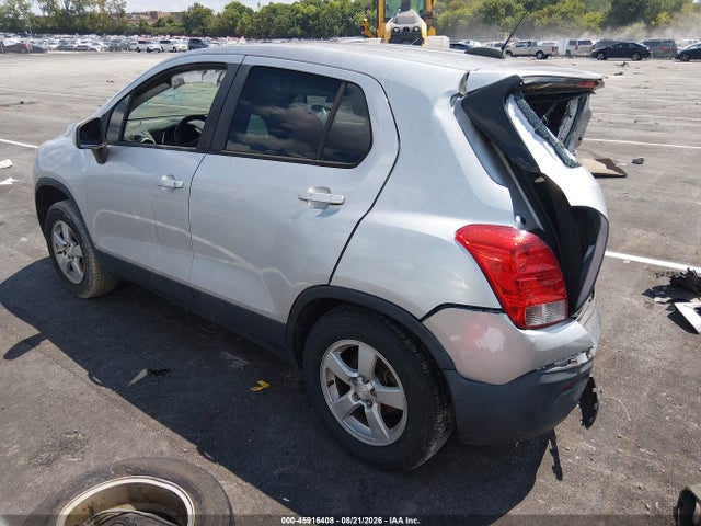Продаж на аукціоні авто 2016 Chevrolet Trax Ls, vin: KL7CJNSB3GB750512, номер лоту: 45916408