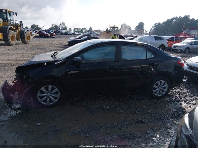 Продажа на аукционе авто 2016 Toyota Corolla Le, vin: 5YFBURHE3GP500462, номер лота: 45916413