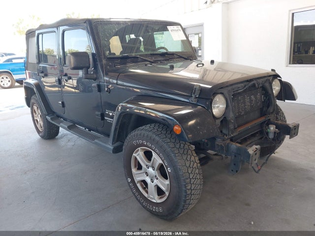 2016 Jeep Wrangler Unlimited Sahara მანქანა იყიდება აუქციონზე, vin: 1C4BJWEG8GL184806, აუქციონის ნომერი: 45916478