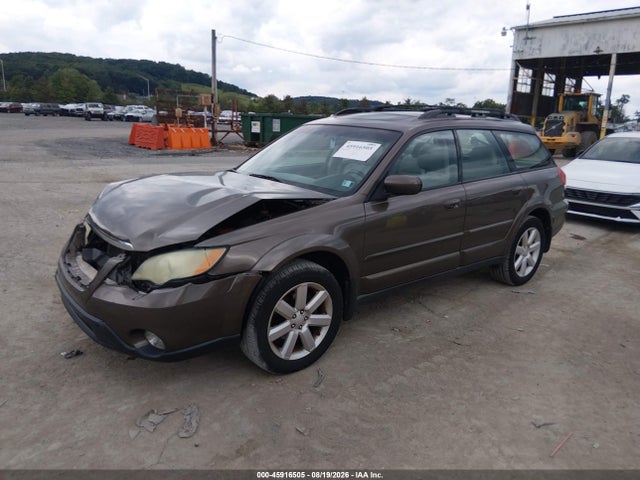 Продаж на аукціоні авто 2008 Subaru Outback 2.5i Limited/2.5i Limited L.l. Bean Edition, vin: 4S4BP62C787302852, номер лоту: 45916505