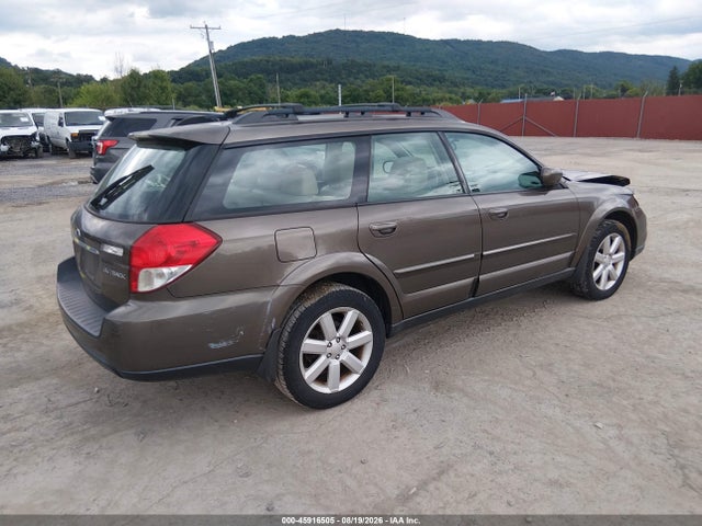 Продаж на аукціоні авто 2008 Subaru Outback 2.5i Limited/2.5i Limited L.l. Bean Edition, vin: 4S4BP62C787302852, номер лоту: 45916505