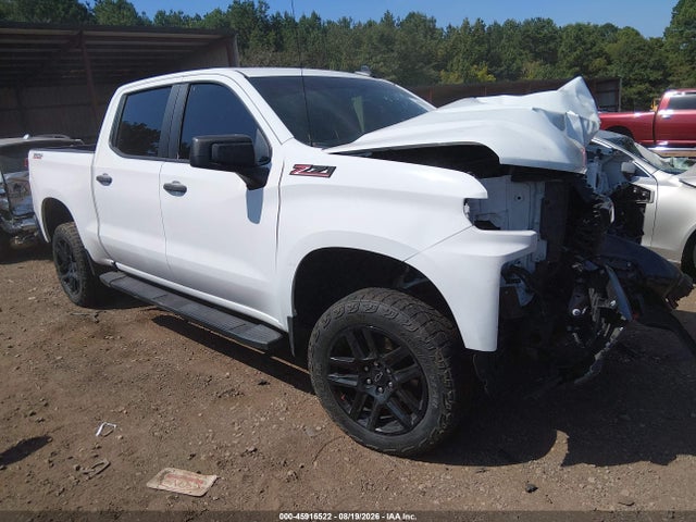 Auction sale of the 2021 Chevrolet Silverado 1500 4wd  Short Bed Custom Trail Boss, vin: 1GCPYCEF0MZ414290, lot number: 45916522