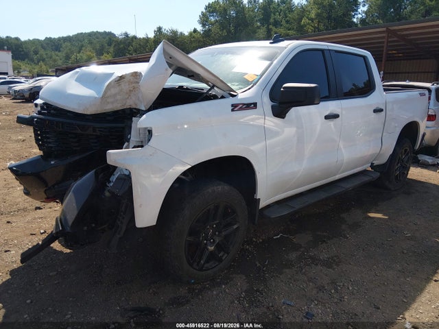 Auction sale of the 2021 Chevrolet Silverado 1500 4wd  Short Bed Custom Trail Boss, vin: 1GCPYCEF0MZ414290, lot number: 45916522