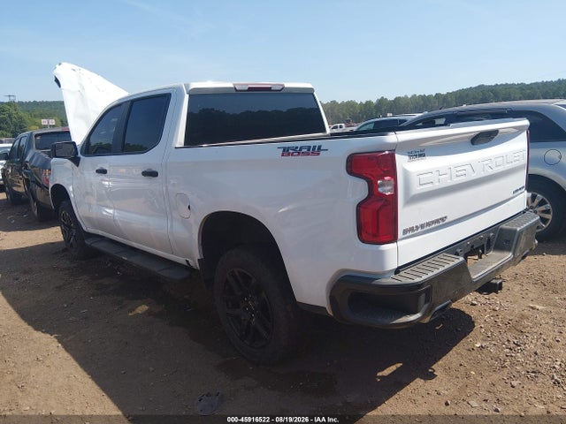 Auction sale of the 2021 Chevrolet Silverado 1500 4wd  Short Bed Custom Trail Boss, vin: 1GCPYCEF0MZ414290, lot number: 45916522