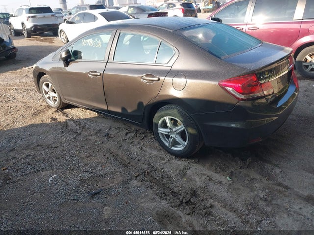 2013 Honda Civic Lx მანქანა იყიდება აუქციონზე, vin: 19XFB2F55DE003363, აუქციონის ნომერი: 45916558
