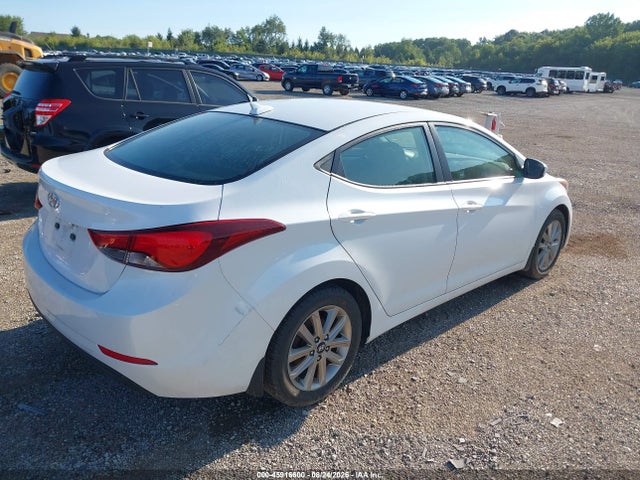 45916600 :رقم المزاد ، 5NPDH4AE9GH745547 vin ، 2016 Hyundai Elantra Se مزاد بيع