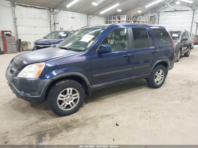 2004 Honda Cr-v Ex მანქანა იყიდება აუქციონზე, vin: JHLRD78884C043099, აუქციონის ნომერი: 45916608