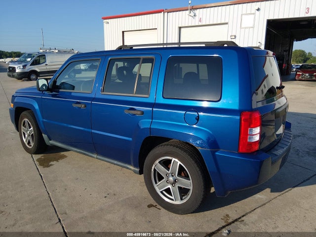 2009 Jeep Patriot Sport მანქანა იყიდება აუქციონზე, vin: 1J4FT28B29D183453, აუქციონის ნომერი: 45916673