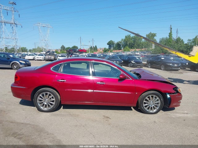 2008 Buick Lacrosse Cxs მანქანა იყიდება აუქციონზე, vin: 2G4WE587281186503, აუქციონის ნომერი: 45916693