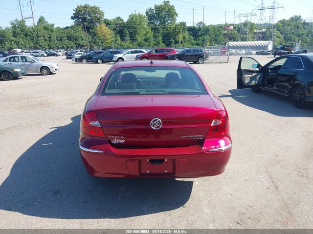 2008 Buick Lacrosse Cxs მანქანა იყიდება აუქციონზე, vin: 2G4WE587281186503, აუქციონის ნომერი: 45916693