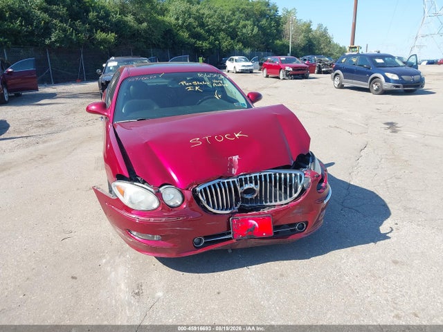 2008 Buick Lacrosse Cxs მანქანა იყიდება აუქციონზე, vin: 2G4WE587281186503, აუქციონის ნომერი: 45916693