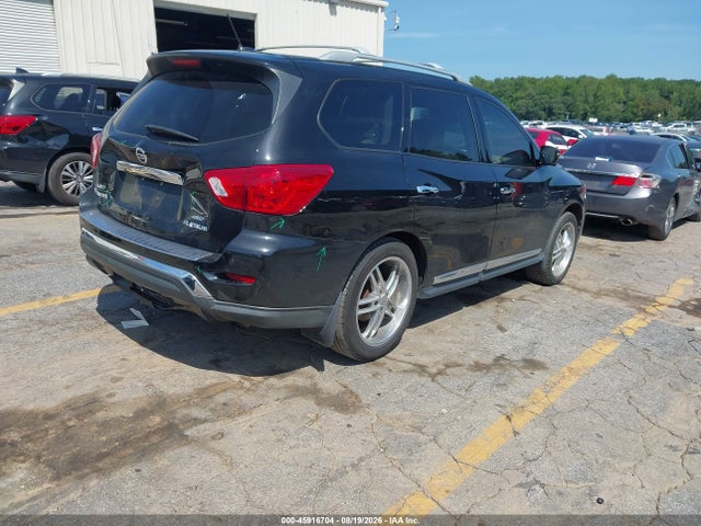 Продажа на аукционе авто 2017 Nissan Pathfinder Platinum, vin: 5N1DR2MM2HC625926, номер лота: 45916704