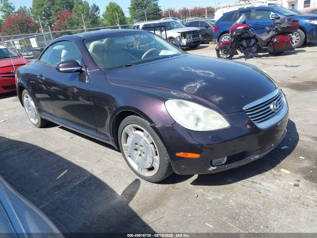 Aukcja sprzedaży 2002 Lexus Sc 430, vin: JTHFN48Y120020112, numer aukcji: 45916725
