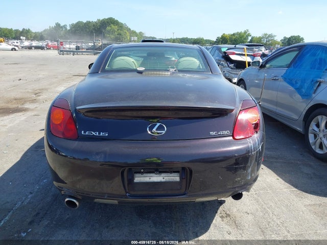 Продажа на аукционе авто 2002 Lexus Sc 430, vin: JTHFN48Y120020112, номер лота: 45916725