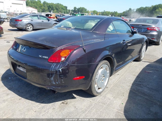 Продажа на аукционе авто 2002 Lexus Sc 430, vin: JTHFN48Y120020112, номер лота: 45916725