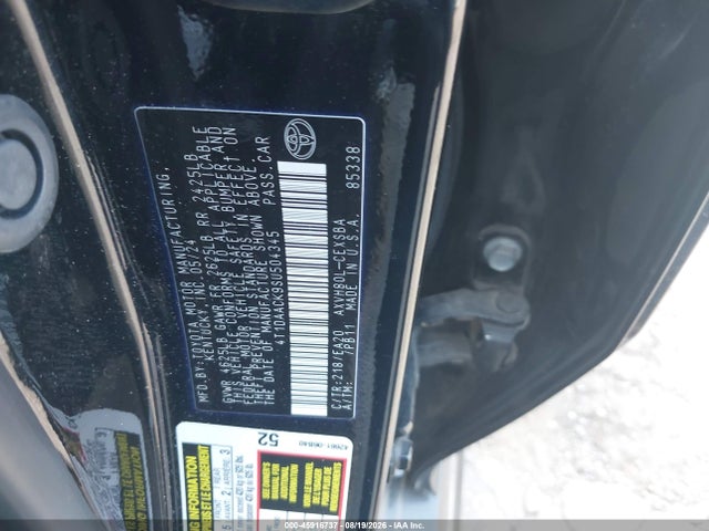 Toyota CAMRY SE 2025 4T1DAACK9SU504345 Image 9