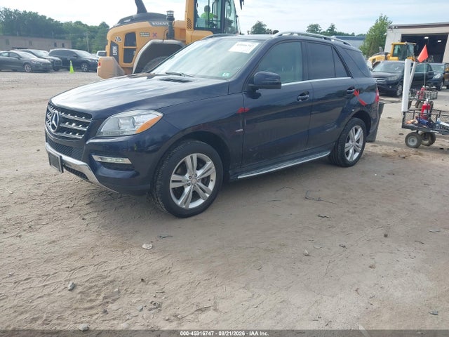 45916747 :رقم المزاد ، 4JGDA5HB2CA014364 vin ، 2012 Mercedes-benz Ml 350 4matic مزاد بيع