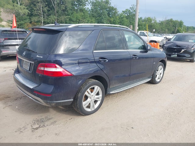 45916747 :رقم المزاد ، 4JGDA5HB2CA014364 vin ، 2012 Mercedes-benz Ml 350 4matic مزاد بيع