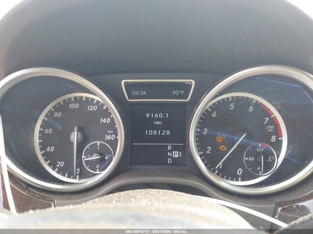 45916747 :رقم المزاد ، 4JGDA5HB2CA014364 vin ، 2012 Mercedes-benz Ml 350 4matic مزاد بيع