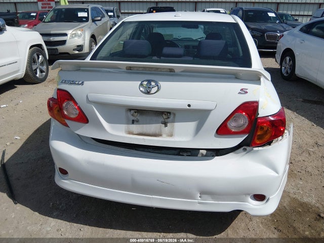 2010 Toyota Corolla S მანქანა იყიდება აუქციონზე, vin: 2T1BU4EE5AC289697, აუქციონის ნომერი: 45916769