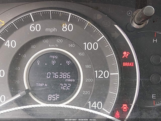 45916807 :رقم المزاد ، 2HKRM3H76DH515916 vin ، 2013 Honda Cr-v Ex-l مزاد بيع