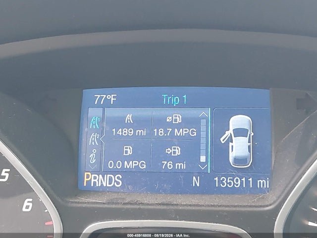 45916808 :رقم المزاد ، 1FMCU0F76FUB78949 vin ، 2015 Ford Escape S مزاد بيع