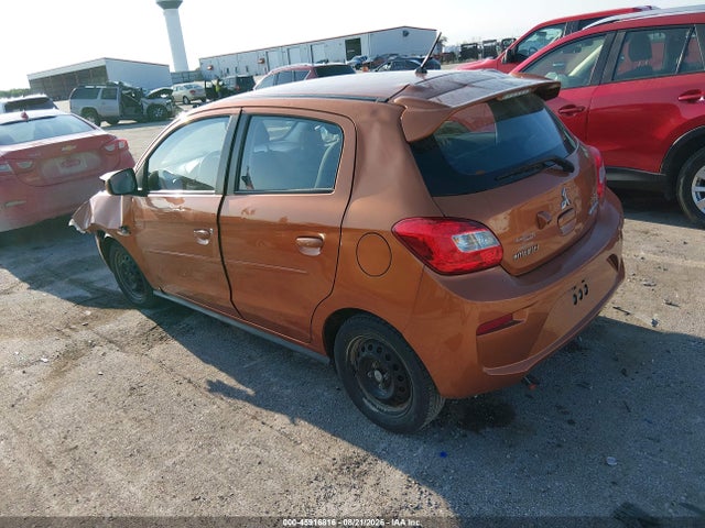 Aukcja sprzedaży 2019 Mitsubishi Mirage Es, vin: ML32A3HJXKH006030, numer aukcji: 45916816