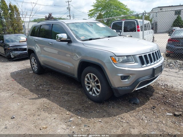 2016 Jeep Grand Cherokee Limited მანქანა იყიდება აუქციონზე, vin: 1C4RJFBG2GC491956, აუქციონის ნომერი: 45916847