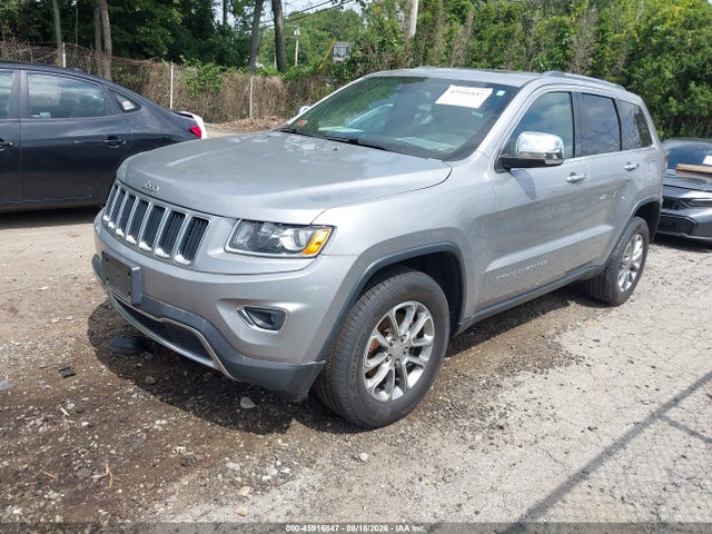 2016 Jeep Grand Cherokee Limited მანქანა იყიდება აუქციონზე, vin: 1C4RJFBG2GC491956, აუქციონის ნომერი: 45916847