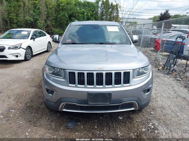 2016 Jeep Grand Cherokee Limited მანქანა იყიდება აუქციონზე, vin: 1C4RJFBG2GC491956, აუქციონის ნომერი: 45916847