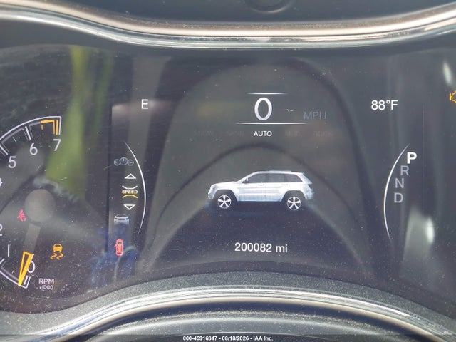 2016 Jeep Grand Cherokee Limited მანქანა იყიდება აუქციონზე, vin: 1C4RJFBG2GC491956, აუქციონის ნომერი: 45916847