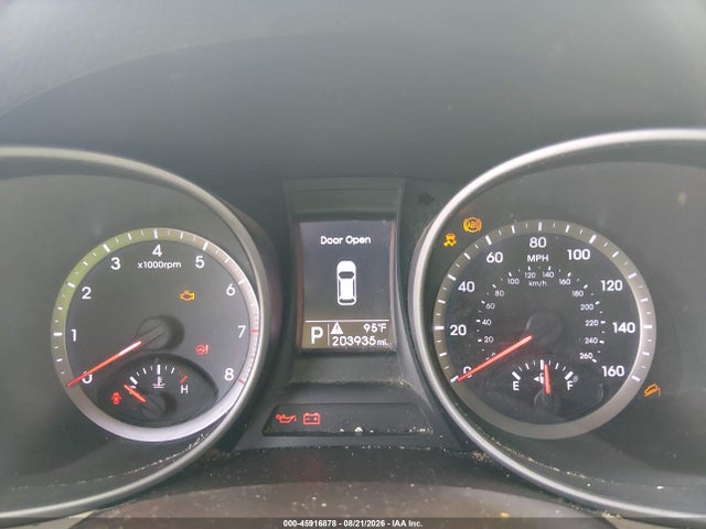 2013 Hyundai Santa Fe Sport მანქანა იყიდება აუქციონზე, vin: 5XYZU3LB1DG048200, აუქციონის ნომერი: 45916878