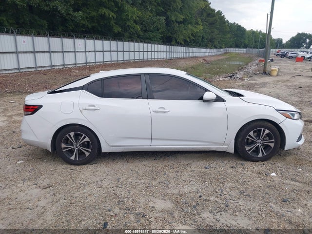 2020 Nissan Sentra Sv Xtronic Cvt მანქანა იყიდება აუქციონზე, vin: 3N1AB8CV1LY263616, აუქციონის ნომერი: 45916887