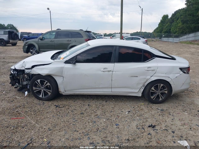 2020 Nissan Sentra Sv Xtronic Cvt მანქანა იყიდება აუქციონზე, vin: 3N1AB8CV1LY263616, აუქციონის ნომერი: 45916887