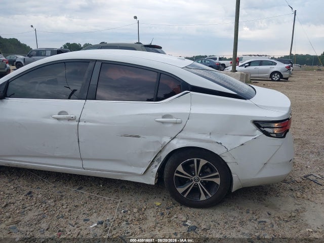 2020 Nissan Sentra Sv Xtronic Cvt მანქანა იყიდება აუქციონზე, vin: 3N1AB8CV1LY263616, აუქციონის ნომერი: 45916887
